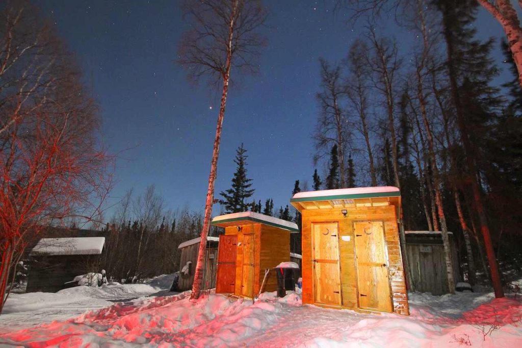 Off-grid outhouses