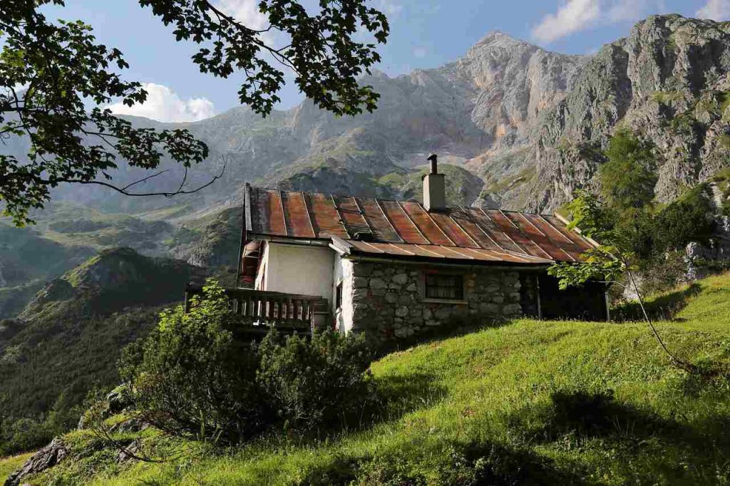 mountain landscape view
